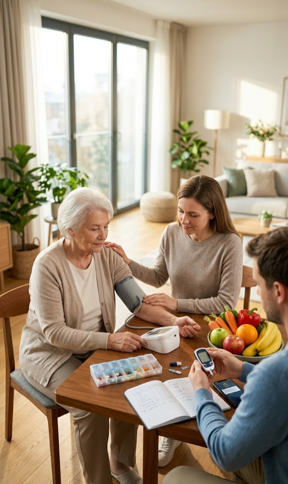 Managing Chronic Diseases Effectively at Home