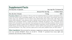 Supplement Facts and Ingredients Label for The Cleaner Detox by Heal Quick