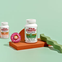 Picture of Men's The Cleaner Body Detox by Heal Quick with pink flower